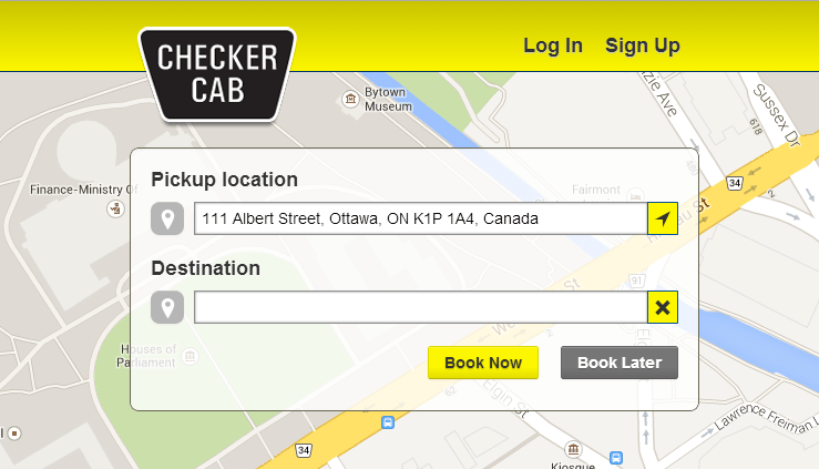 Atlanta checker cab booking