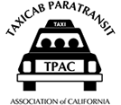 taxicab paratransit association of california logo tpac member