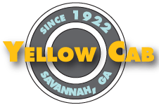 Yellow cab Savannah taxi